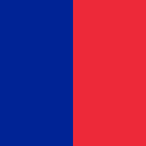 Blue and red vertical split background Vertical split background with deep blue on the left and vibrant red on the right, ideal for contrast design.