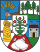 Colorful Heraldic Coat of Arms with Lion and Castle Colorful coat of arms featuring a lion, castle, tree, and crown symbolizing heritage and strength in heraldry design.