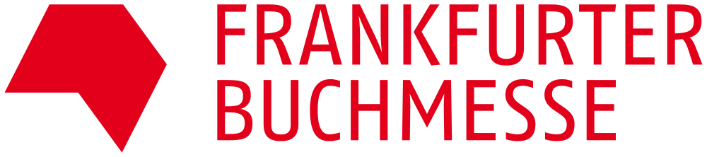 Frankfurter Buchmesse logo - Frankfurt Book Fair Frankfurter Buchmesse logo in red, representing the Frankfurt Book Fair, a major international publishing event.