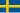 Flag of Sweden with a blue field and a yellow Nordic cross symbolizing Swedish heritage and national identity