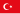 Red flag with a white star and crescent symbol representing the national flag of Turkey, symbolizing Turkish identity and culture.