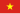 Red flag with a large yellow star in the center, symbolizing the national flag of Vietnam, representing patriotism and unity.