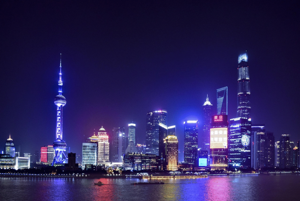 Shanghai cityscape with Pudong skyline