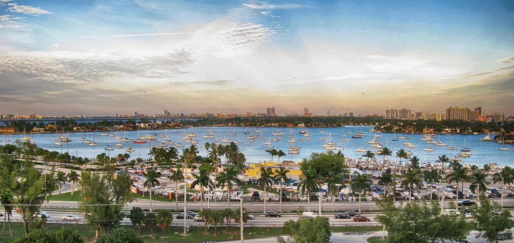 Miami Beach skyline