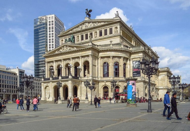 The Alte Oper, Frankfurt's neo-Renaissance Old Opera House on Opernplatz